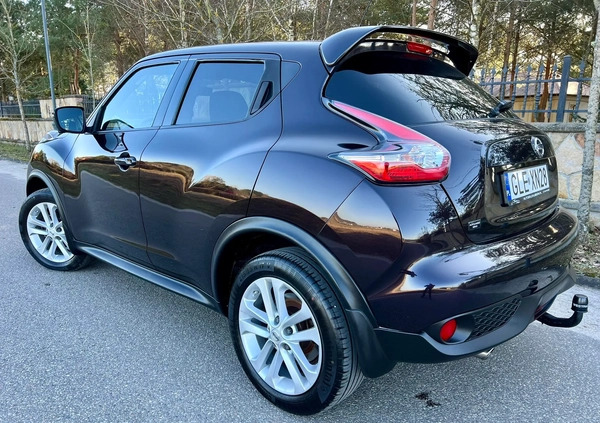 Nissan Juke cena 42900 przebieg: 167671, rok produkcji 2015 z Lębork małe 529